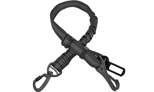 Fényvisszaverő Biztonsági Heveder Kutyapóráz Autóba