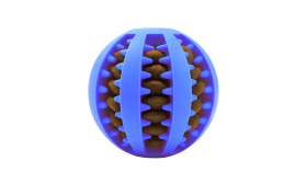 Interaktív Kutyakeksz Adagoló Labda – Gumijáték Kutyáknak Mentális Gazdagításhoz