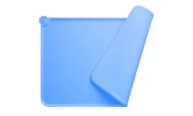 Vízálló Szilikon Kutya Etetőalátét Töltött Peremmel – Praktikus Kutya Tálalátét