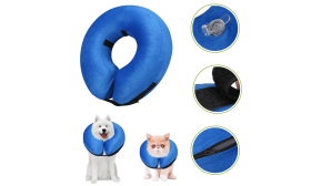 Felfújható Kutyanyakörv - Állítható Kisállat-Visszanyerő Nyakörv